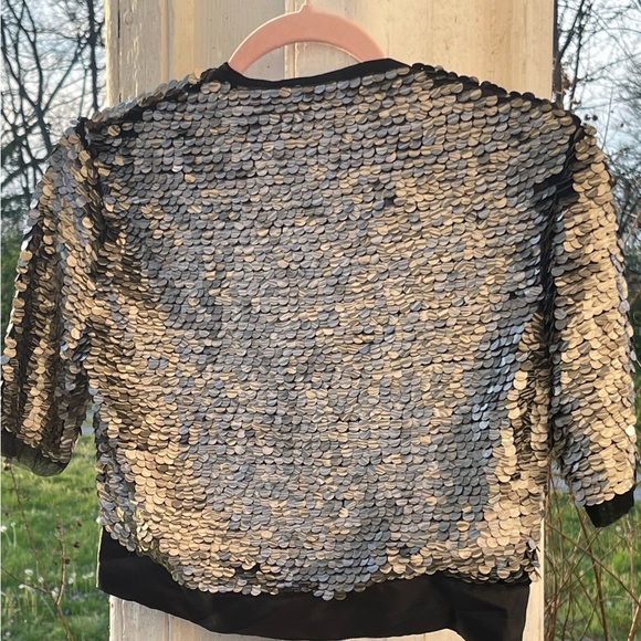 Monique Leshman Sequin Lolita BomberJacket & Skirt Two Piece Set Y2K Deadstock - Picture 11 of 15